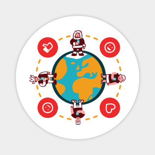 Social World Magnet